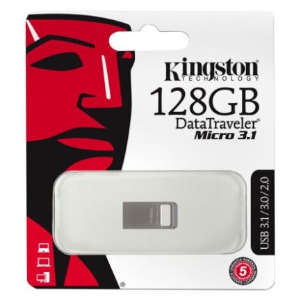 KINGSTON PENDRIVE DATATRAVELER 128GB USB 3.1  DTMC3/128GB
