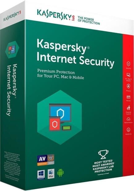 KASPERSKY INTERNET SECURITY 2019 BOX KL1939T5CFS-9SL 3 PC 1 UTENTE