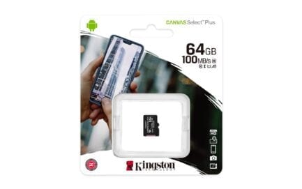 KINGSTON MICRO SD 64GB CL10 CANVAS SELECT PLUS SDCS2/64GBSP NO SDCARD ADAPTER.