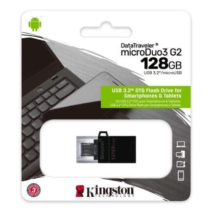 KINGSTON PENDRIVE DATATRAVELER 32GB MICRO USB - USB 3.0 DTDUO3G2/32GB