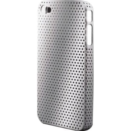 KEYTECK COVER PER I-PHONE 4/4S SILVER SERIE AIRHOLE CPH-15