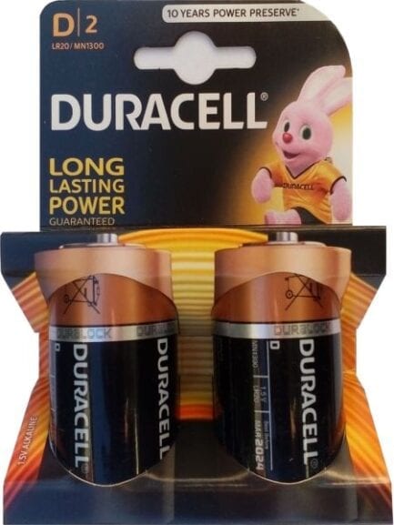 DURACELL PLUS PILA D 1