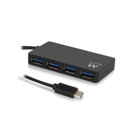 EWENT HUB TIPO C 4 PORTE USB 3.1 GEN1 ( USB 3.0) EW1135