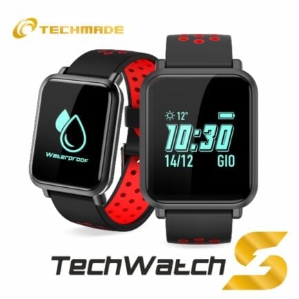 TECHMADE SMARTWATCH TECH RED WATCHS1-RED