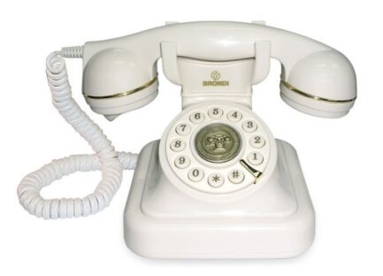 BRONDI  TELEFONO DA CASA VINTAGE 20 WHITE.