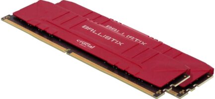 CRUCIAL RAM BALLISTIX SPORT DDR4 16GB KIT (2*8GB) 3000MHZ PC4-2400 RED BL2K8G30C15U4R .
