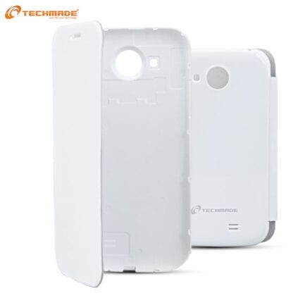 TECHMADE COVER A FLIP COPRI BATTERIA PER SMARTPHONE C450 WHITE CUST-450Q