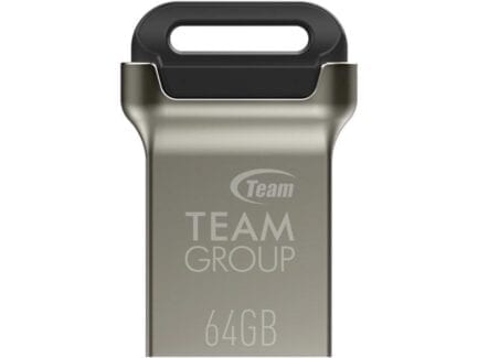 TEAM ELITE PENDRIVE 64GB USB 3.0 C162 MINI SILVER TC162364GB01