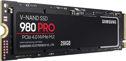 SAMSUNG SOLID STATE DRIVE SSD 250GB EVO 980 PRO M.2 PCIe 4.0 NVMe MZ-V8P250BW