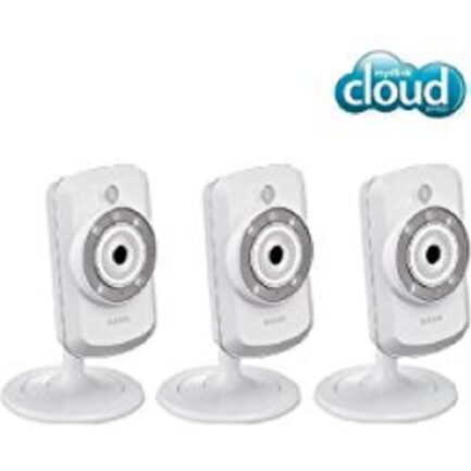 D-Link Set Di 3 Telecamere Ip Wifi-N Mydlink Dcs-942L - Giorno/Notte