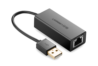 UGREEN Adattatore Ethernet USB 2.0 10/100Mbps (Black)