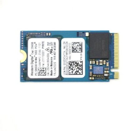WESTERN SOLID STATE DRIVE SSD 256GB M.2 MINI NVME SDBPMPZ-256G-1101