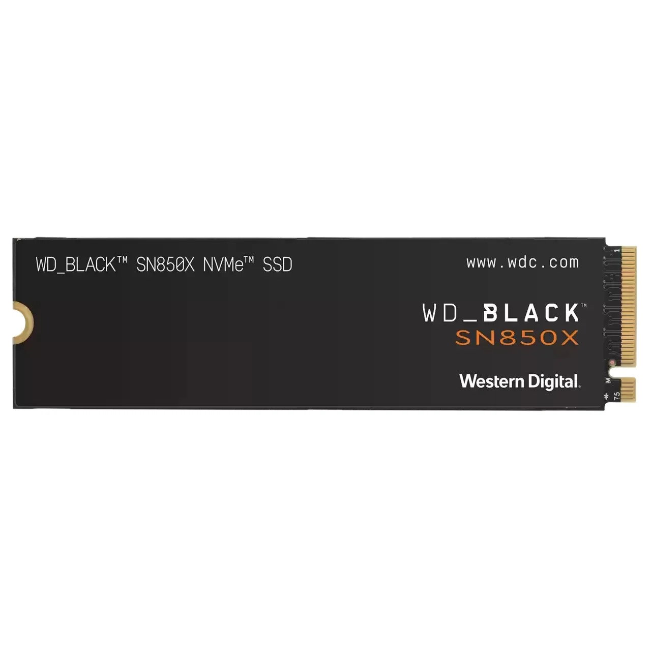 WESTERN DIGITAL SSD INTERNO BLACK SN850X 2TB NVME M.2 2280 PCIE 4.0 WESTERN DIGITAL SSD INTERNO BLACK SN850X 2TB NVME M.2 2280 PCIE 4.0